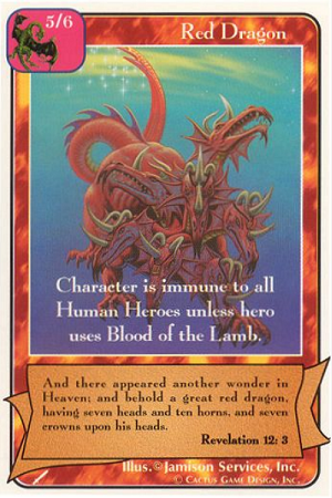 Red Dragon The Warriors Redemption CCG Card
